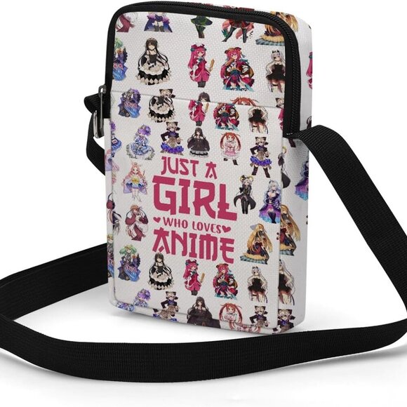 Fantasy Novel Cross Body Bag Canvas Adjustable Shoulder Purse for Book Lovers - Picture 1 of 6